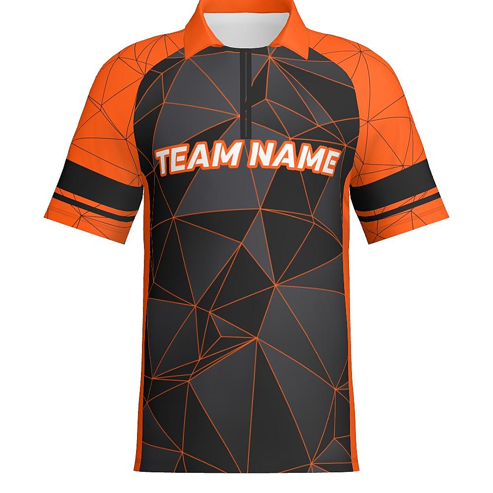 KINETIC J514 Mens Short Sleeve Zipped Polo-The Teehive