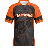 KINETIC J514 Mens Short Sleeve Zipped Polo-The Teehive