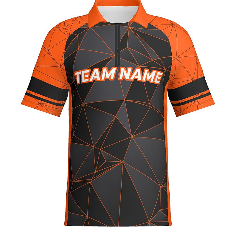 KINETIC J514 Mens Short Sleeve Zipped Polo-The Teehive