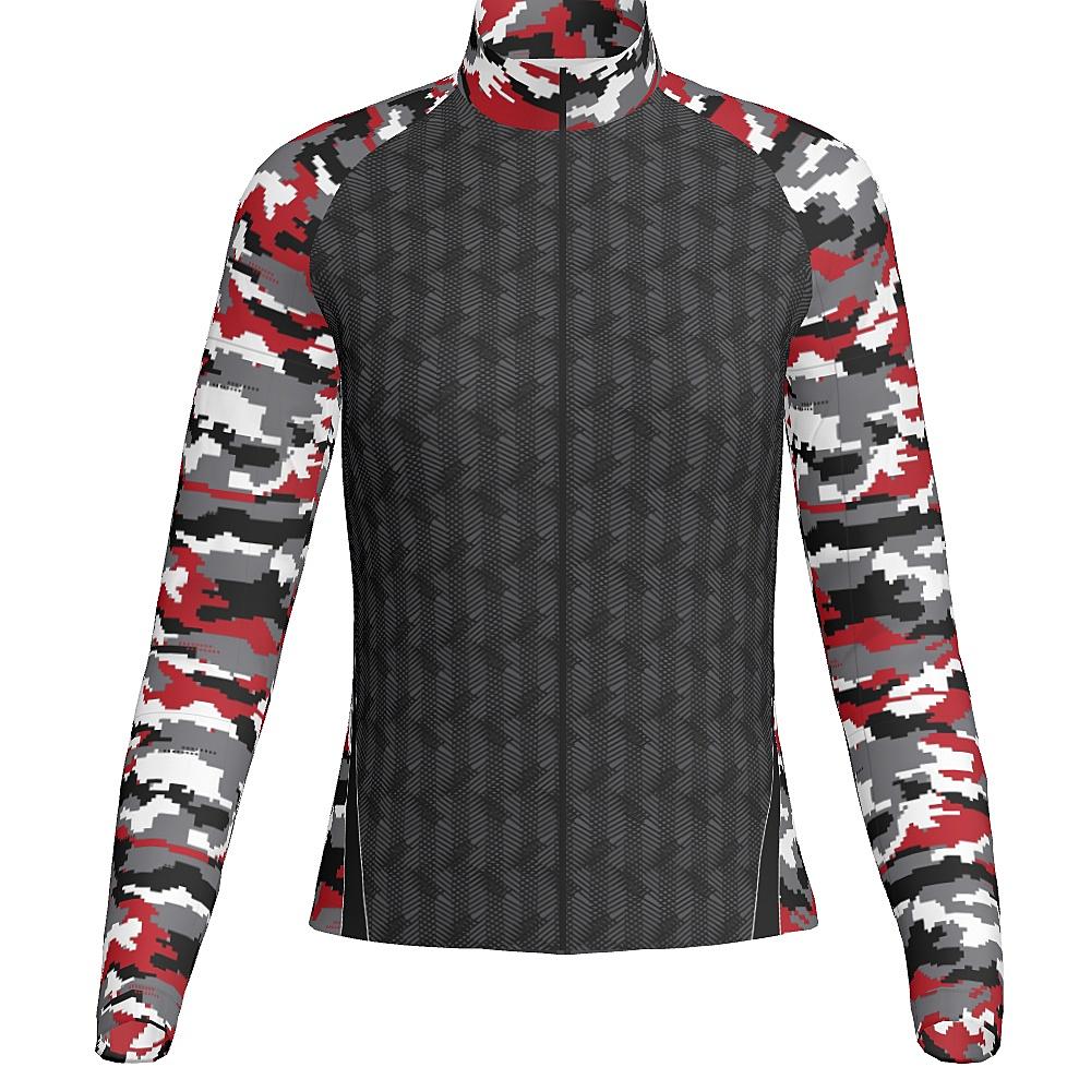 DIGI CAMO - J579 Lightweight Womens Warm Up Jacket-The Teehive