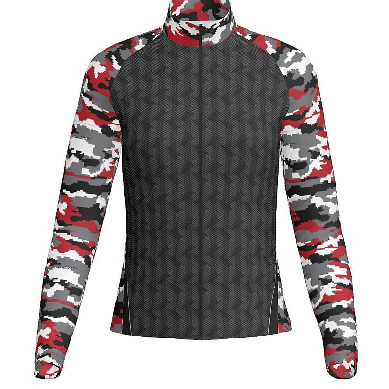 DIGI CAMO - J579 Lightweight Womens Warm Up Jacket-The Teehive