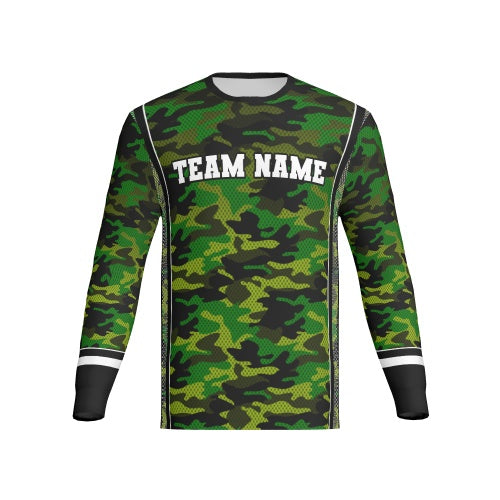 CAMO - MEN'S CREW LS - PR066-The Teehive