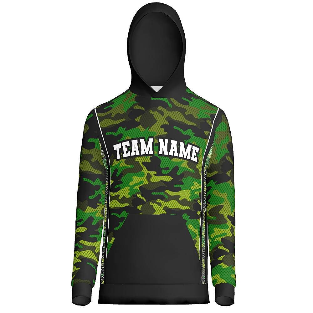 CAMO - J600 Hooded Sweatshirt-The Teehive