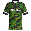 CAMO - J514 Mens Short Sleeve Zipped Polo-The Teehive