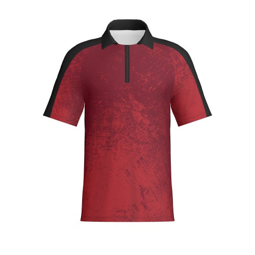 SCRAPER - Mens Short Sleeve Zipped Polo - PR110-The Teehive