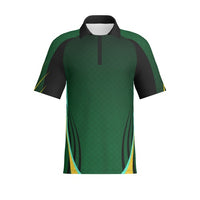 FISHBONE - Mens Short Sleeve Zipped Polo - PR044-The Teehive
