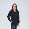 Cloudluxe Funnel Half Zip Scuba Pullover - TH2221