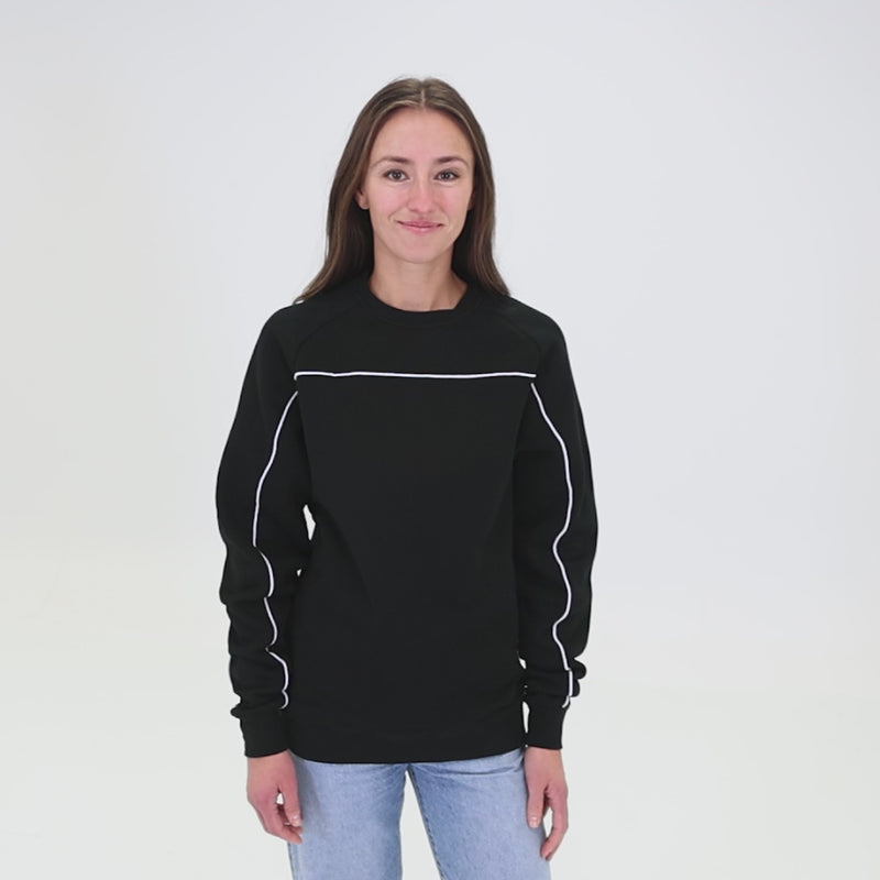 Athletic Piping Crew Pullover - MU2206TH