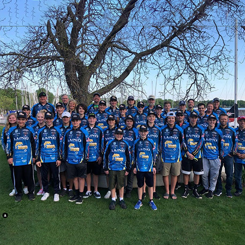 the teehive customer showcase, customized fishing jersey for team