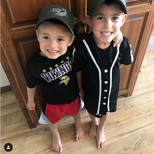 the teehive customer showcase, customized t-shirt and jersey for kids