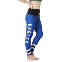 MOVE U Chevron Custom Mid-Rise Dance Team Leggings - VP1805M-The Teehive