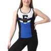 MOVE U Chevron Custom Racerback Fitted Tank - VP1884M-The Teehive