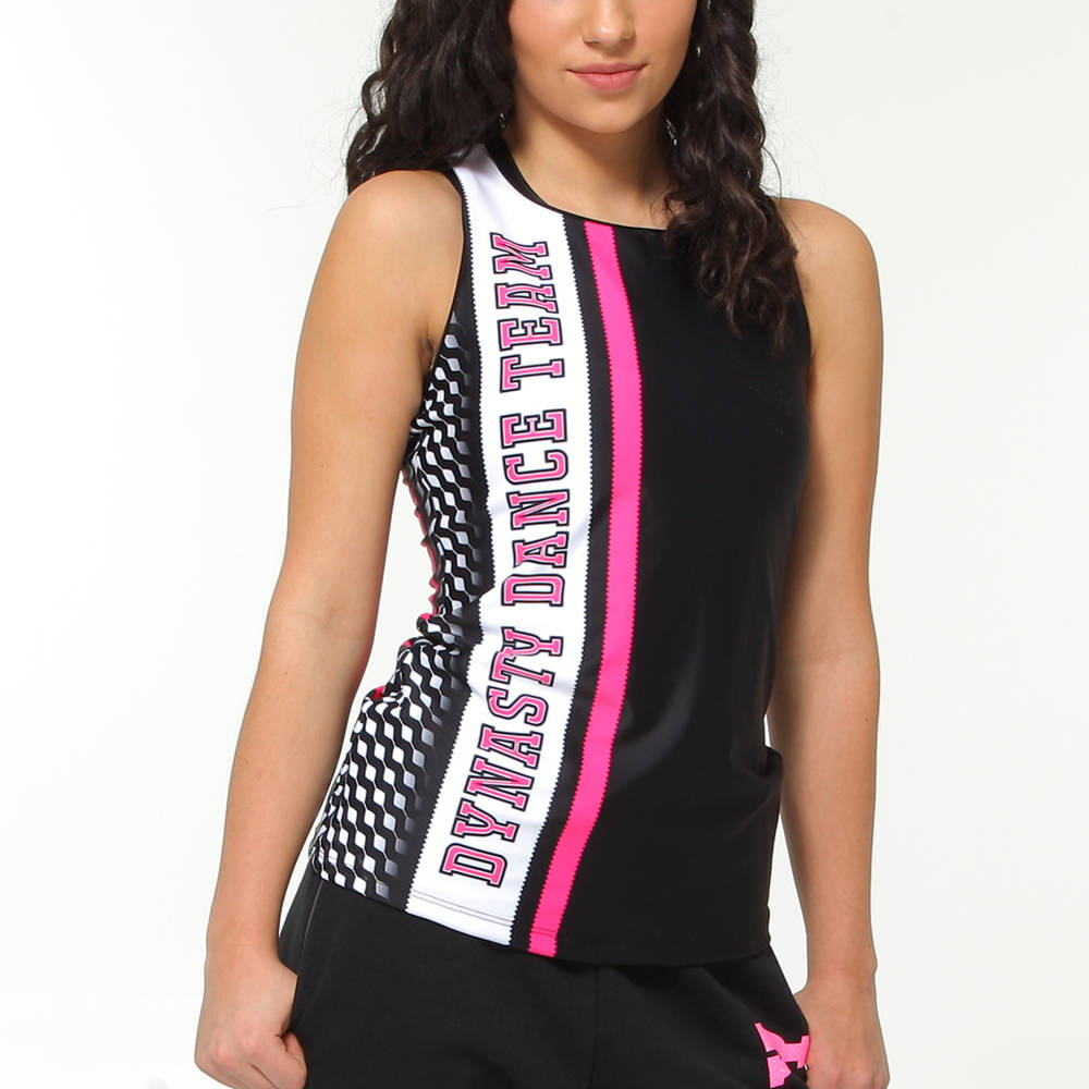 MOVE U Dynasty Custom Racerback Fitted Tank Top - VP919M-The Teehive