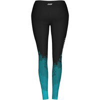 MOVE U Watercolor Custom Mid-Rise Dance Team Leggings - VP1825M-The Teehive
