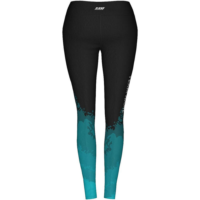 MOVE U Watercolor Custom Mid-Rise Dance Team Leggings - VP1825M-The Teehive
