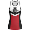 MOVE U Chevron Custom Racerback Fitted Tank - VP1884M-The Teehive