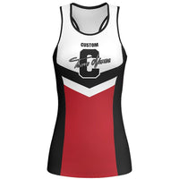 MOVE U Chevron Custom Racerback Fitted Tank - VP1884M-The Teehive