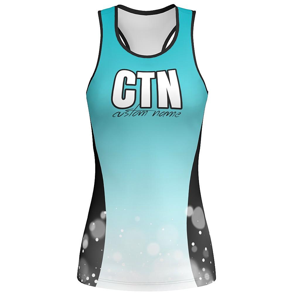 MOVE U Sparkle Custom Racerback Tank Top - VP306M-The Teehive