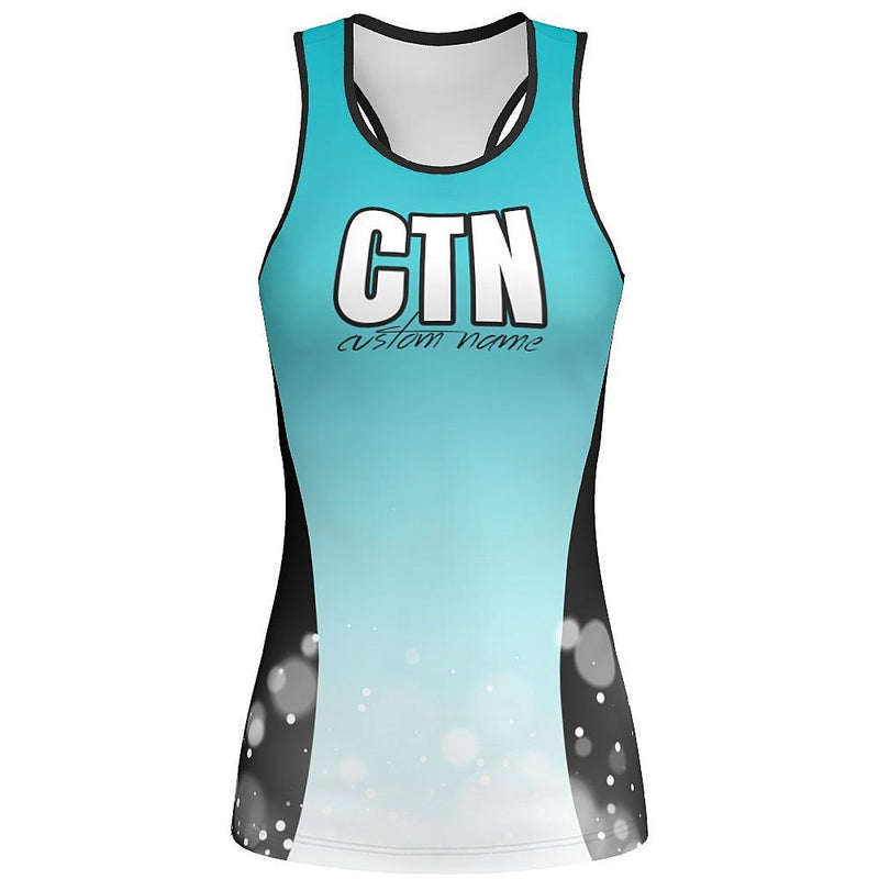 MOVE U Sparkle Custom Racerback Tank Top - VP306M-The Teehive